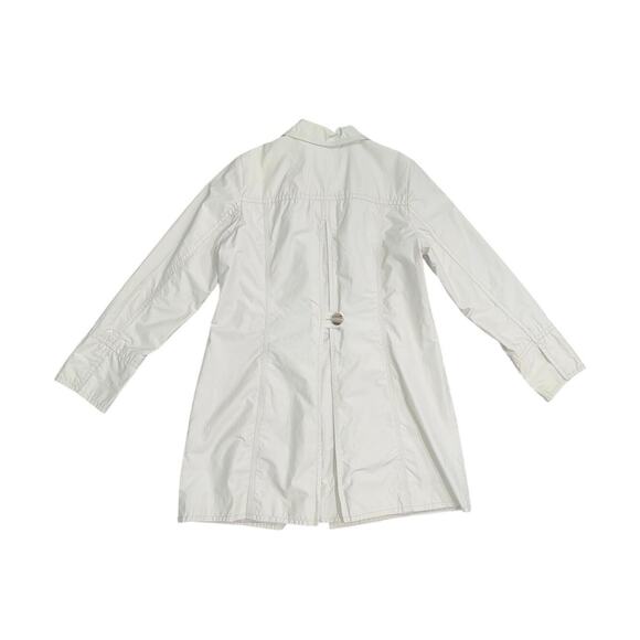 Eddie Bauer Women's Trench Coat Jacket Overcoat Size Large Fall Winter Rain - Picture 2 of 4